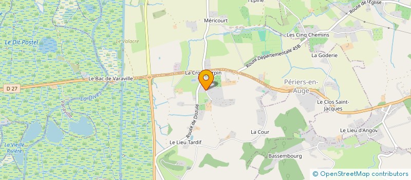 localisation de l'entreprise GAHIEN IMMOBILIER  BRUCOURT