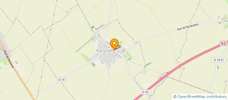 localisation de l'entreprise GAI LOGIS  WARLENCOURT-EAUCOURT