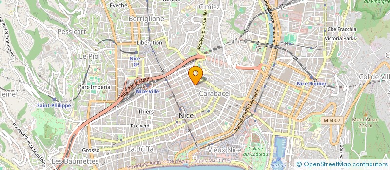 localisation de l'entreprise GAIA à NICE