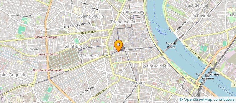 localisation de l'entreprise GAIA  BORDEAUX