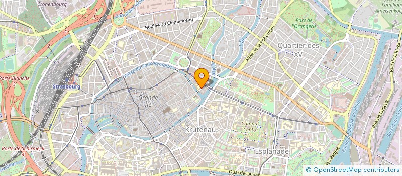 localisation de l'entreprise GAIA  STRASBOURG