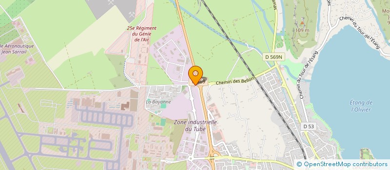 localisation de l'entreprise GAIA  ISTRES