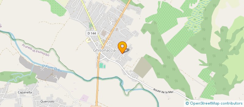 localisation de l'entreprise GAIA à GHISONACCIA
