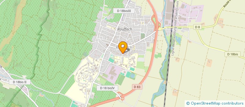 localisation de l'entreprise GAIA  ROUFFACH