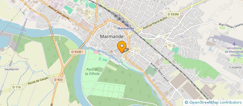 localisation de l'entreprise GAIA  MARMANDE