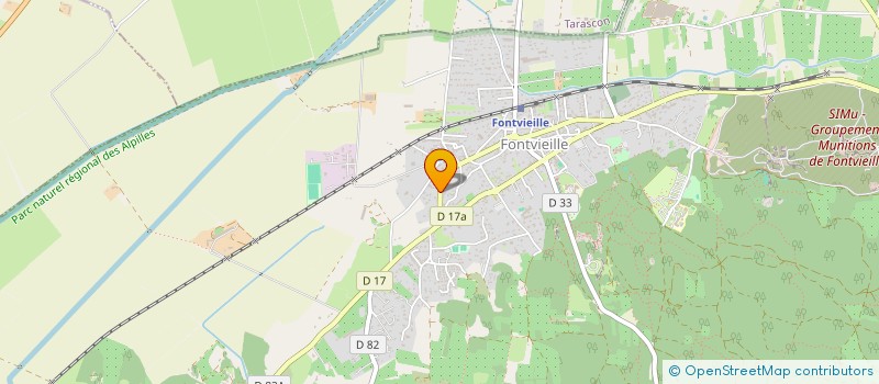 localisation de l'entreprise GAIA  FONTVIEILLE