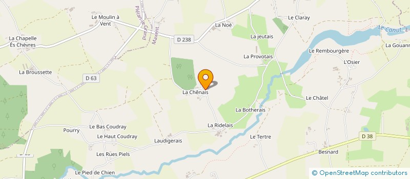 localisation de l'entreprise GAIA  MAXENT