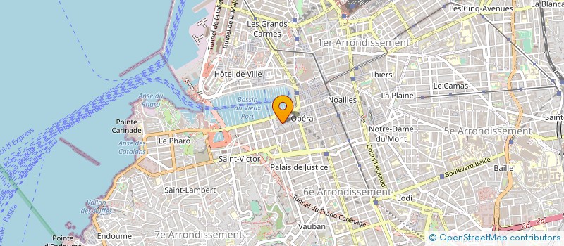 localisation de l'entreprise GAIA à MARSEILLE