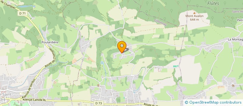 localisation de l'entreprise GAIA  GILLONNAY