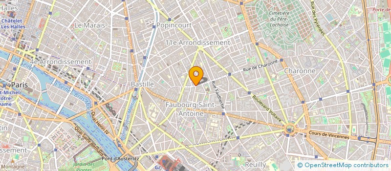 localisation de l'entreprise GAIA  PARIS