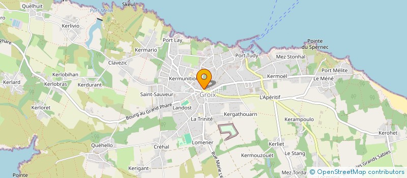 localisation de l'entreprise GAIA  GROIX