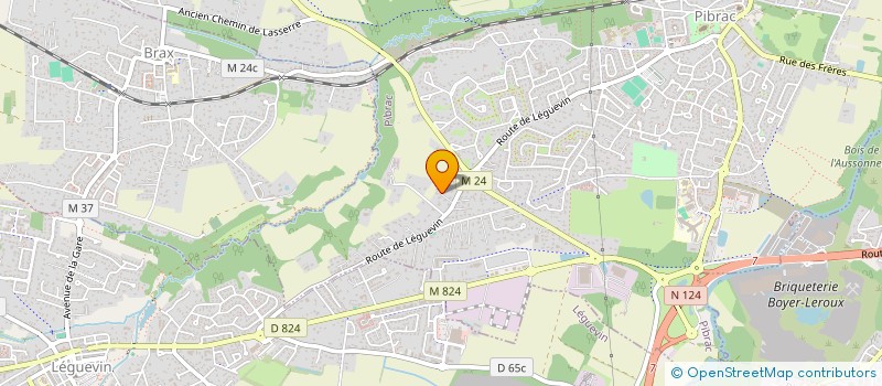 localisation de l'entreprise GAIA  PIBRAC