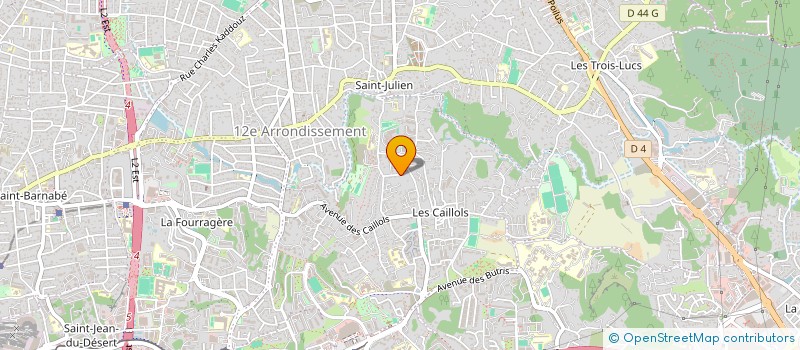 localisation de l'entreprise GAIA à MARSEILLE