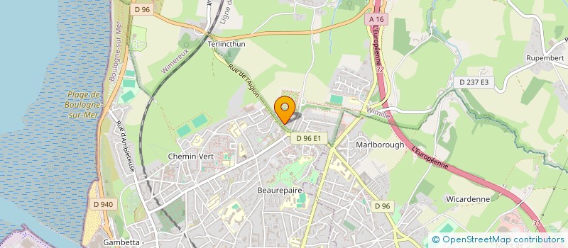 localisation de l'entreprise GAIA  WIMILLE