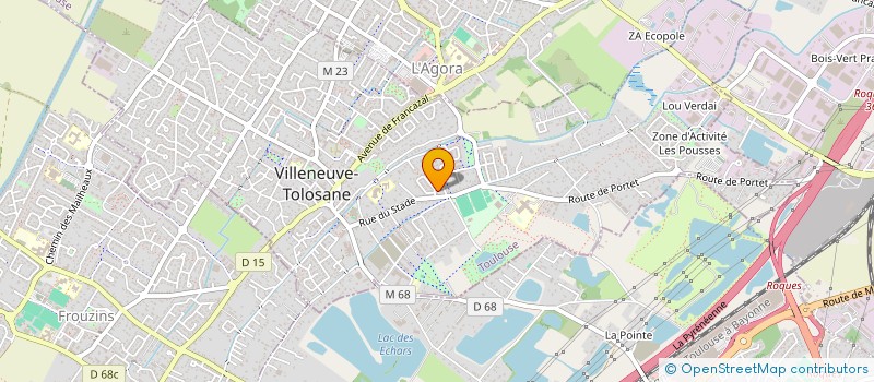 localisation de l'entreprise GAIA à VILLENEUVE-TOLOSANE