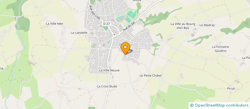 localisation de l'entreprise GAIA  PLEDRAN