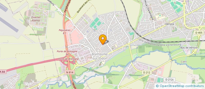 localisation de l'entreprise GAIA  BRETTEVILLE-SUR-ODON