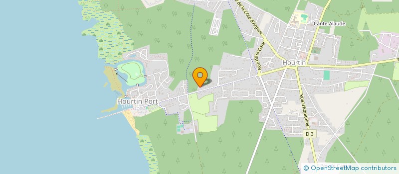 localisation de l'entreprise GAIA  HOURTIN