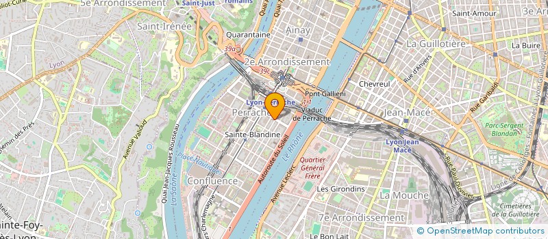 localisation de l'entreprise GAIA  LYON