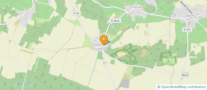 localisation de l'entreprise GAIA  CHALONS-SUR-VESLE