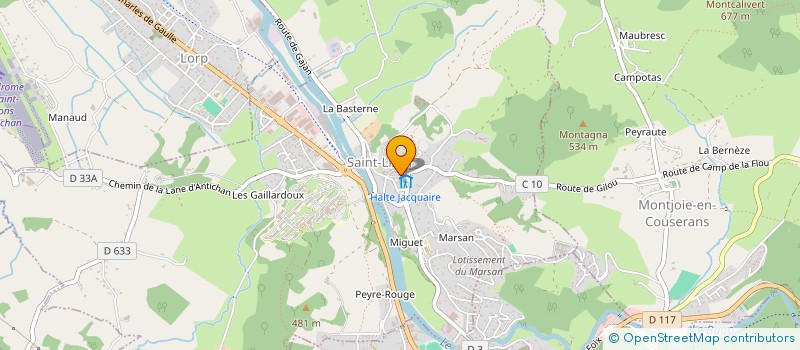 localisation de l'entreprise GAIA 974 à TAURIGNAN-VIEUX