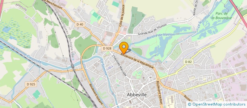 localisation de l'entreprise GAIA  LE CROTOY