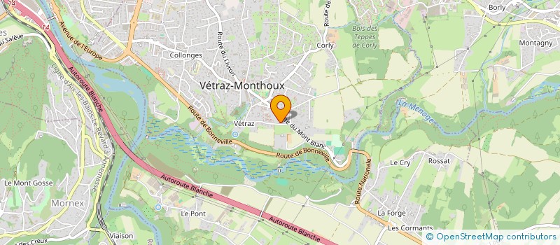 localisation de l'entreprise GAIA  VETRAZ-MONTHOUX