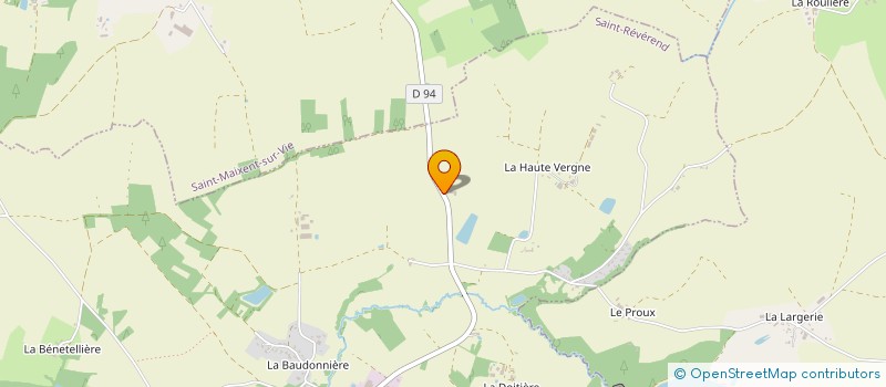 localisation de l'entreprise GAIA  SAINT-REVEREND