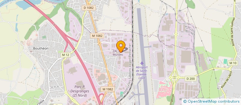 localisation de l'entreprise GAIA  ANDREZIEUX-BOUTHEON