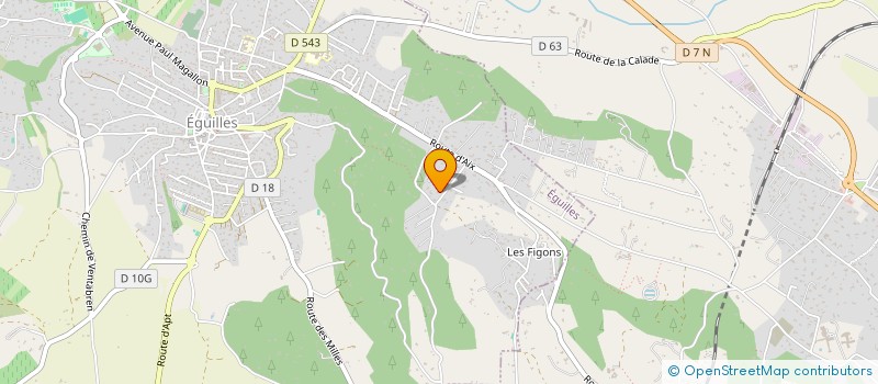 localisation de l'entreprise GAIA AIX à EGUILLES
