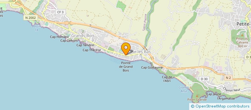 localisation de l'entreprise GAIA APICULTURE à SAINT-PIERRE