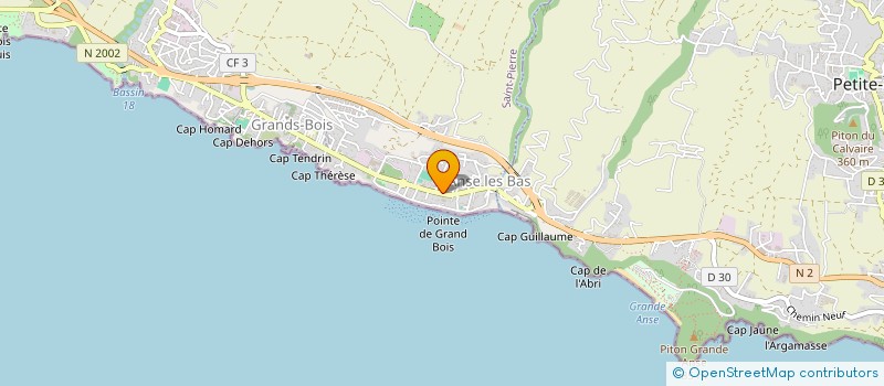 localisation de l'entreprise GAIA APICULTURE à SAINT-PIERRE