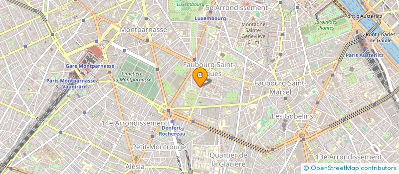 localisation de l'entreprise GAIA ARCHITECTURES  PARIS