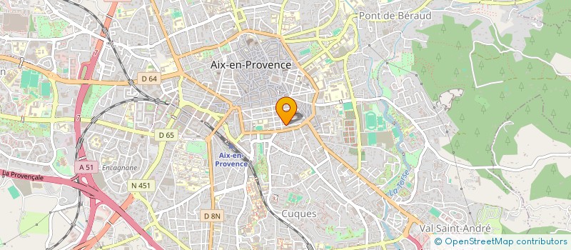 localisation de l'entreprise GAIA CONCEPT à AIX-EN-PROVENCE