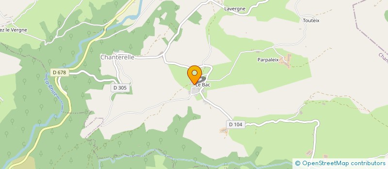 localisation de l'entreprise GAIA CONSEIL à CHANTERELLE