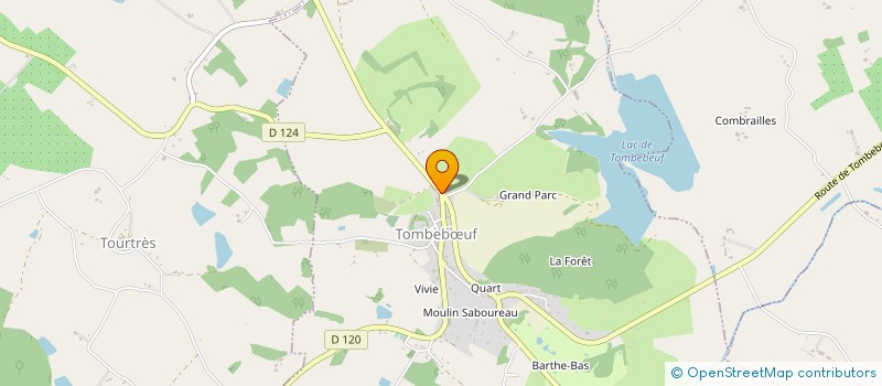 localisation de l'entreprise GAIA CREATION  TOMBEBUF