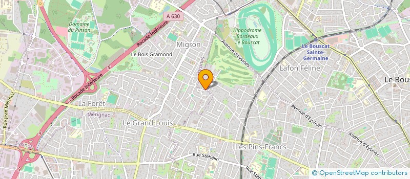 localisation de l'entreprise GAIA DIAGNOSTIC  BORDEAUX