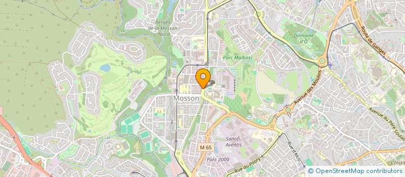 localisation de l'entreprise GAIA ENVIRONMENTAL SOFTWARE à MONTPELLIER