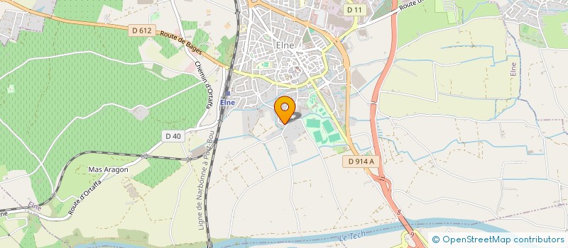 localisation de l'entreprise GAIA L'ENERGIE DE DEMAIN à ELNE