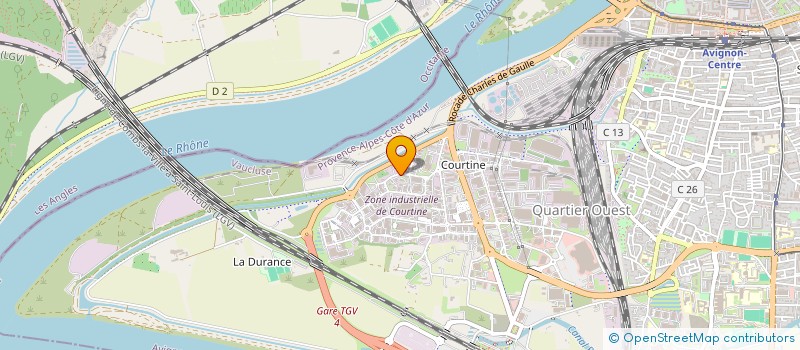 localisation de l'entreprise GAIA MANEO  AVIGNON