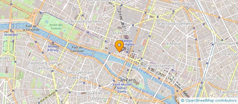 localisation de l'entreprise GAIA MARINA à PARIS