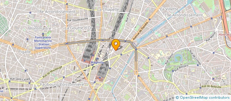 localisation de l'entreprise GAIA NETWORK à PARIS
