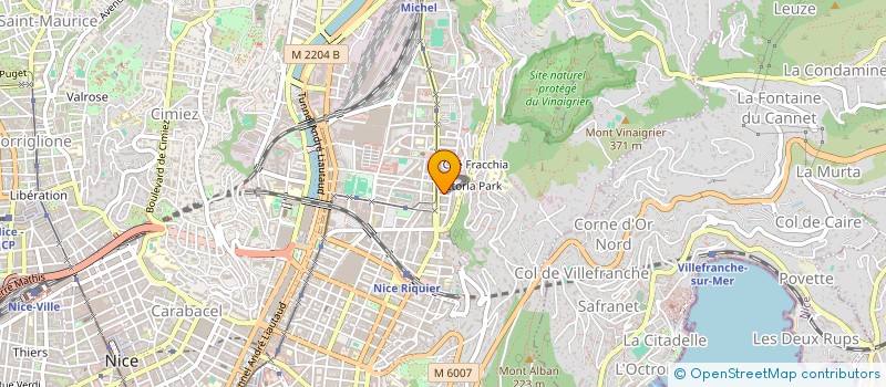 localisation de l'entreprise GAIA ODYSSEA à NICE