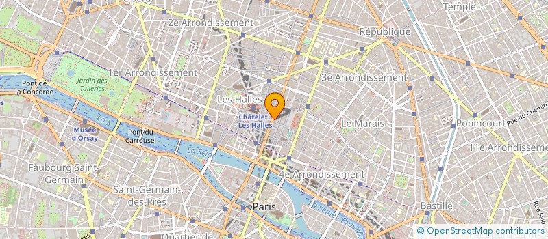 localisation de l'entreprise GAIA PANIFICATION  PARIS