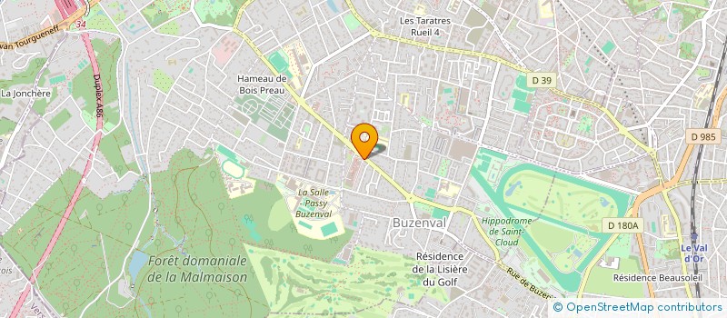 localisation de l'entreprise GAIA R1 à BOIS COLOMBES