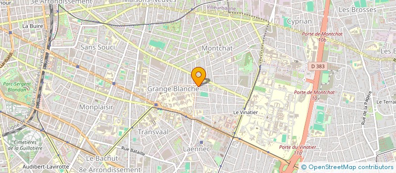 localisation de l'entreprise GAIA RENOVATION  GRENOBLE