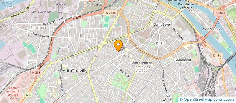 localisation de l'entreprise GAIA S.A.S.  ROUEN