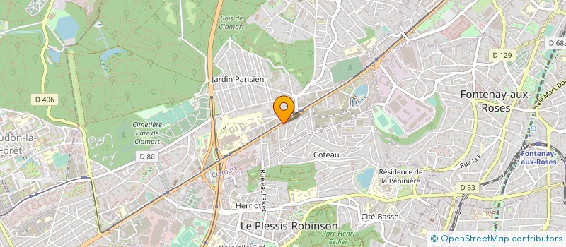 localisation de l'entreprise GAIA SERVICE SARL à CLAMART