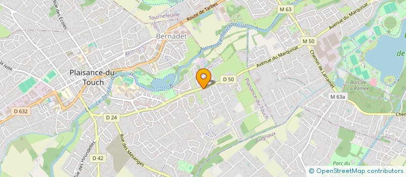 localisation de l'entreprise GAIANI  PLAISANCE-DU-TOUCH