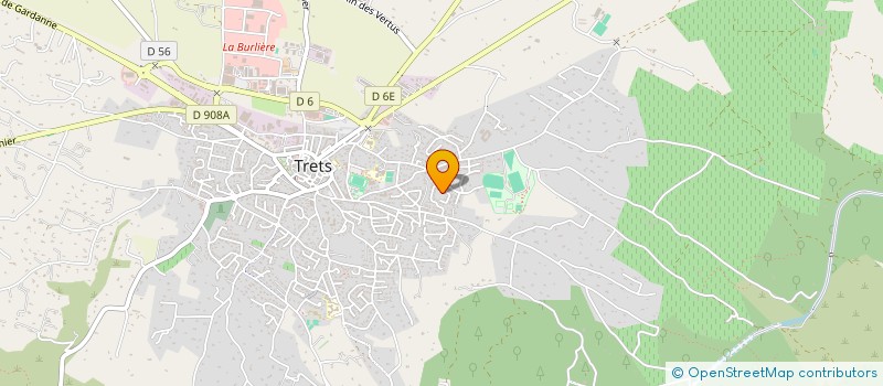 localisation de l'entreprise GAIANNOV à TRETS